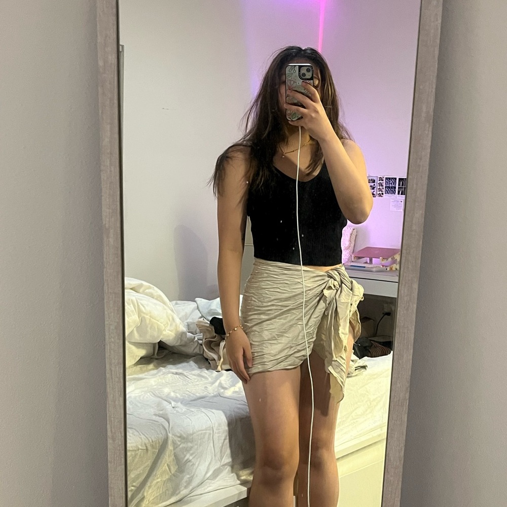 hm rib knit tank top